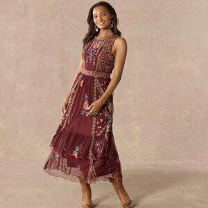 Sundance Miraflores Mesh Dress NWOT Size Petit Small